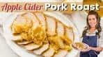 How to Make Apple Cider Pork Loin Roast - In the Slow Cooker!