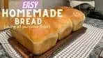 HOW TO MAKE BREAD // STEP BY STEP INSTRUCTIONS ...