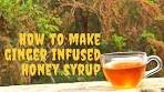 how to make ginger infused honey without heating (digestion ...