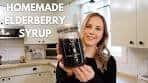 How To Make Homemade Elderberry Syrup | EASY Natural ...