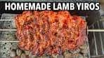 How to Make Homemade Lamb Yiros