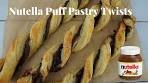 How to Make #Nutella Puff Pastry Twists #Desserts