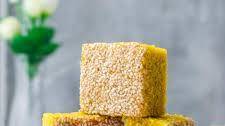 How to make Sfouf (Lebanese Turmeric Cake)