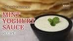 How to make Simple Mint Yoghurt Sauce - BIR Mint Sauce ...