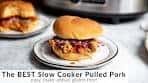How to Make Slow Cooker Pulled Pork (The BEST Pulled Pork!)