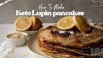 How to make the fluffiest Keto Lupin Flour Pancakes