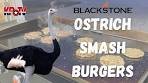 How to: On the Blackstone Griddle… Ostrich SMASH Burgers