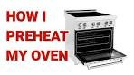 HOW TO PREHEAT YOUR OVEN