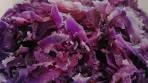 How To Stir Fry Purple Cabbage | Purple Cabbage Foogath ...