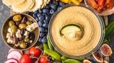 Hummus and Vegetable Board