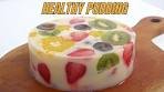 I Made An Incredible Fruit Pudding Dessert At Home!