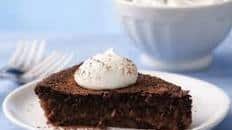 Impossible Chocolate Pie