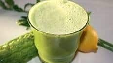 In the Reboot Kitchen: Green Bitter Melon Juice