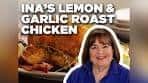 Ina Garten Makes Lemon and Garlic Roast Chicken | Barefoot ...