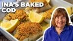 Ina Garten's Baked Cod with Garlic and Herb Ritz Crumbs ...