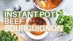 Instant Pot Beef Bourguignon