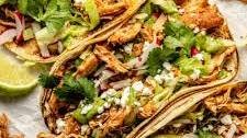 Instant Pot Beer-Braised Chicken Tacos