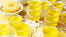 Island Pineapple Coconut Jello Shots