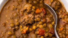 Italian Sausage and Lentil Soup