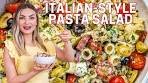 Italian Style Pasta Salad with Artichokes & Sundried Tomatoes ...