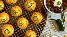 Jalapeno Cheddar Cornbread Muffins