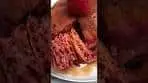 Juice Pulp Pancakes with beet and carrot juice pulp