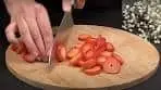 Just add strawberries to condensed milk! amazing ice cream!