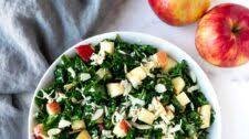 Kale Apple Cheddar Salad