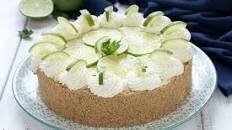 Key lime cheesecake