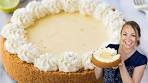 Key Lime Pie Combined with Creamy Cheesecake