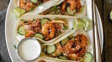 Korean Shrimp Tacos