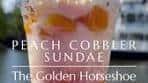 Kristen Mattern | Peach Cobbler Sundae from The Golden ...