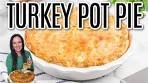 Leftover Turkey Pot Pie | Perfect for Holiday Leftovers