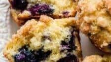 Lemon Blueberry Muffins