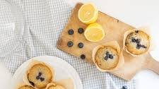 Lemon Blueberry Oat Bran Muffins