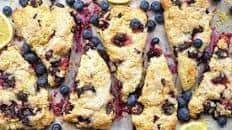 Lemon Blueberry Scones