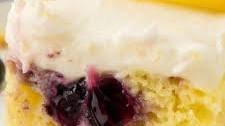 Lemon Blueberry Sheet Cake