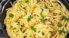 Lemon Butter Garlic Pasta Sauce (Pasta al Limone)