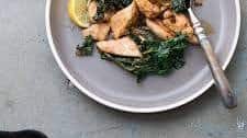 Lemon Chicken Stir-Fry with Kale