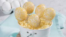 Lemon Drop Cake Pops