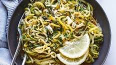 Lemon Garlic Butter Zucchini Noodles