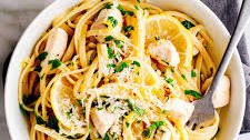 Lemon Garlic Chicken Pasta