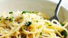 Lemon Garlic Pasta