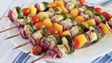 Lemon Herb Chicken Kabobs (Oven or Grill)