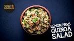 Lemon Herb Quinoa Salad | Quick and Easy Recipe