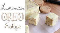 Lemon Oreo Fudge