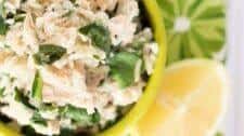 Lemon Rice Recipe with Tuna and Spinach