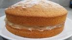 Lemon Sponge Cake/ Easy Lemon Cake Recipe