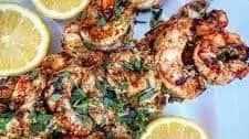 Lemon Tarragon Shrimp Kabobs