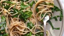 Lemony Collard Greens Pasta